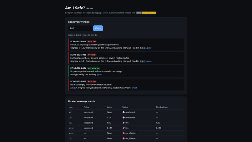 ECHO – screenshot 1