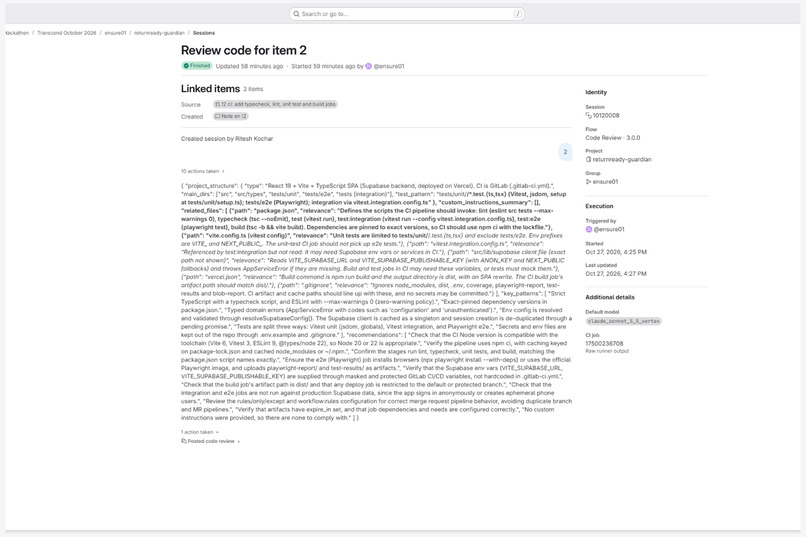 ReturnReady Guardian — AI-Powered DevSecOps – screenshot 12