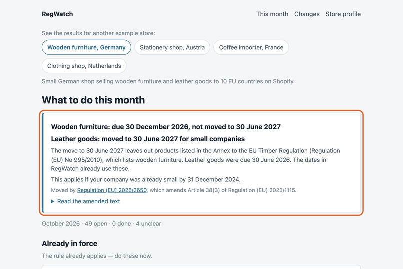 RegWatch – screenshot 3