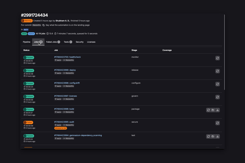 RepoHerald – screenshot 2