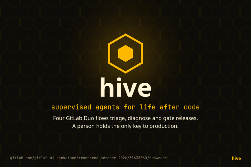 Hive: supervised agents for life after code – screenshot 1