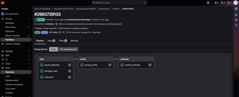 PromiseCheck – screenshot 1