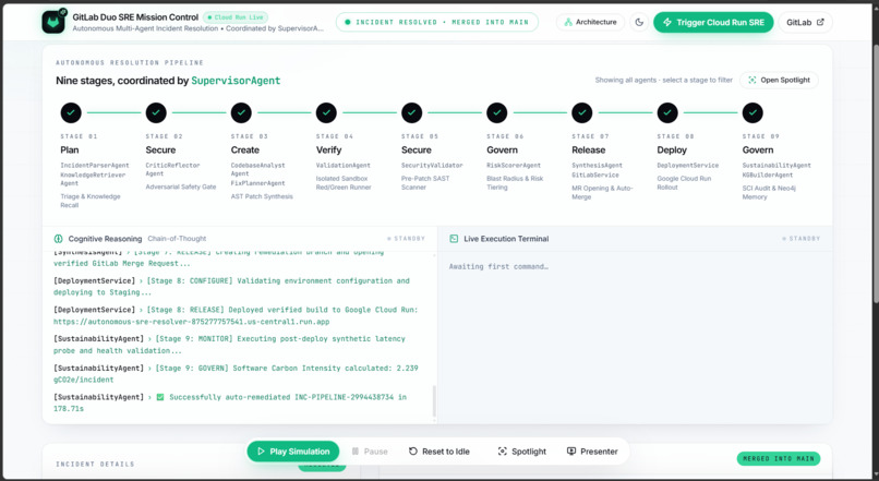 GitLab Duo Autonomous SRE Incident Resolver – screenshot 3
