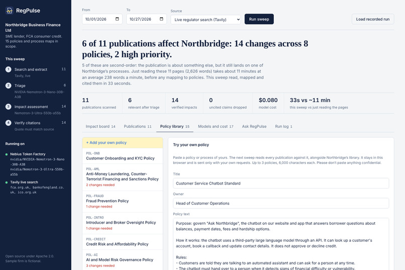 RegPulse – screenshot 4