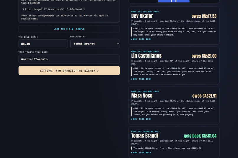 Jitters Pays You Back – screenshot 1
