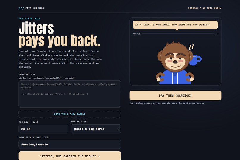 Jitters Pays You Back – screenshot 2