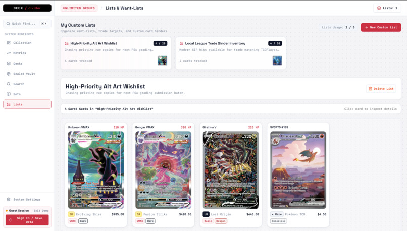 DECK / divider – screenshot 7