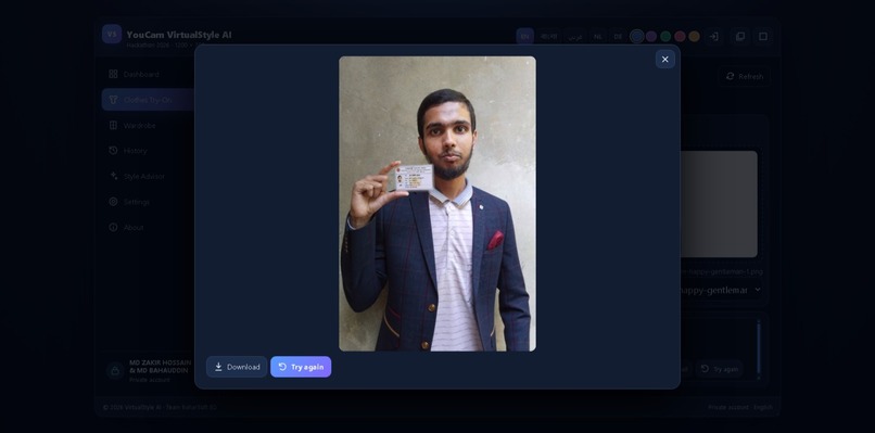 VirtualStyle AI — Inclusive Multilingual Apparel Try-On – screenshot 5