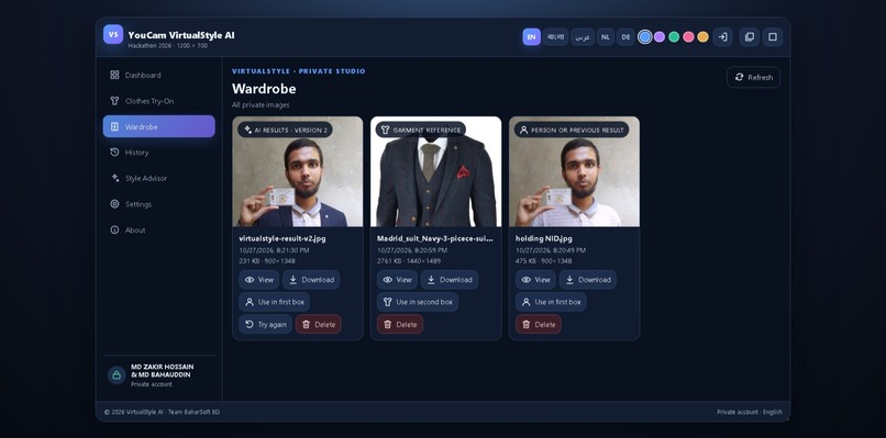 VirtualStyle AI — Inclusive Multilingual Apparel Try-On – screenshot 6