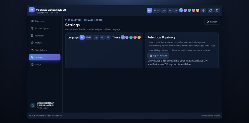 VirtualStyle AI — Inclusive Multilingual Apparel Try-On – screenshot 9