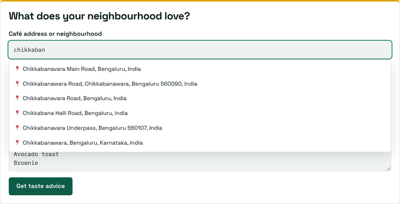 Localtaste – screenshot 2