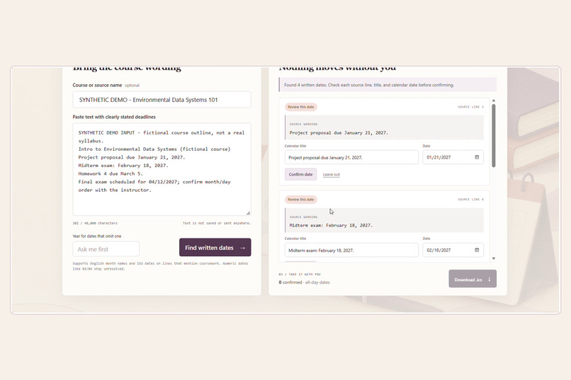 DateMark – screenshot 4
