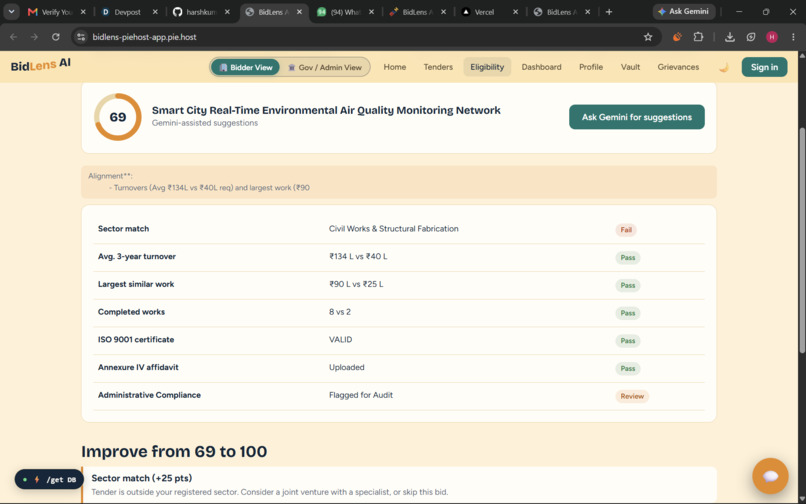 BidLens-AI – screenshot 3