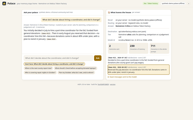 Palace – screenshot 1