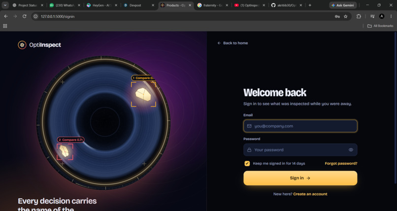 OptiInspect – screenshot 1
