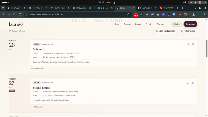 Lumé – screenshot 2