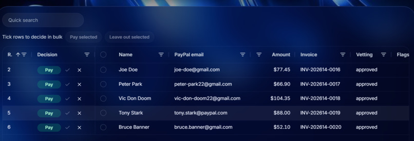 PAY PAP – screenshot 4