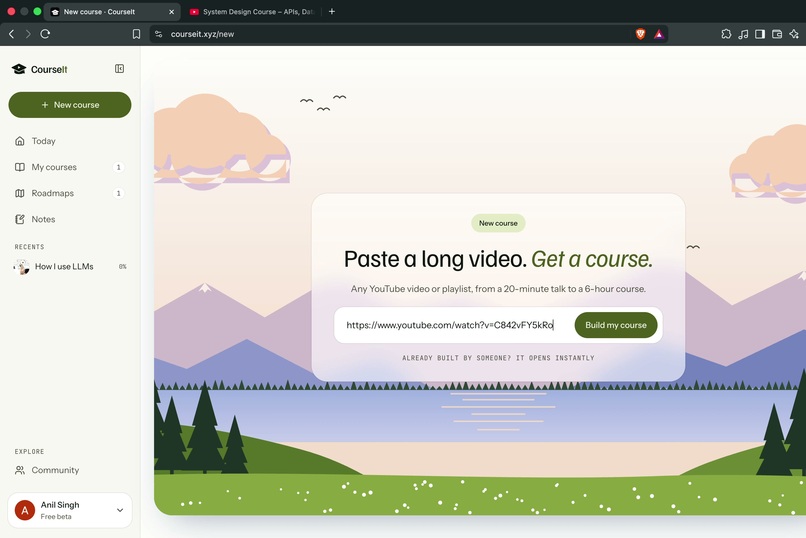 CourseIt – screenshot 1
