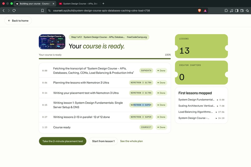 CourseIt – screenshot 3