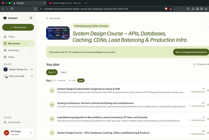 CourseIt – screenshot 4