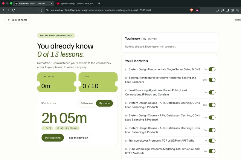 CourseIt – screenshot 5