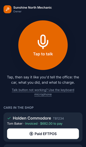 GarageDesk – screenshot 1