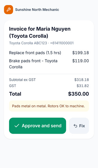 GarageDesk – screenshot 2