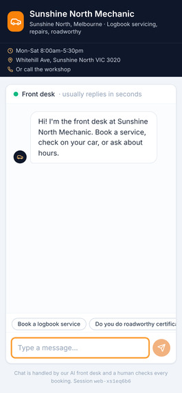 GarageDesk – screenshot 1