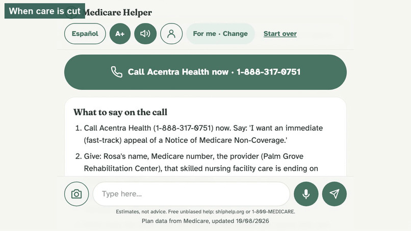 Medicare Helper – screenshot 3