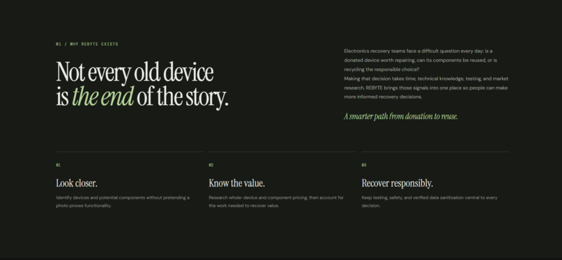 REBYTE – screenshot 2