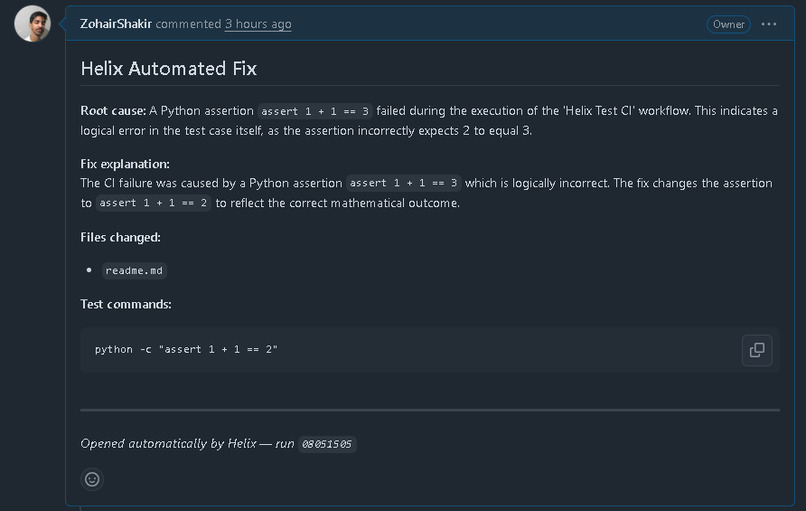 Helix – screenshot 1