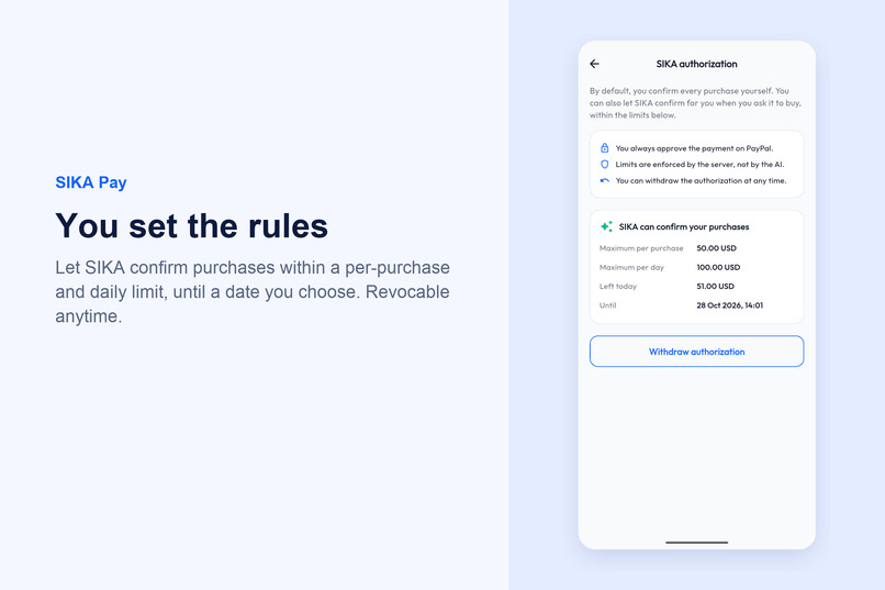 SIKA Pay – screenshot 2
