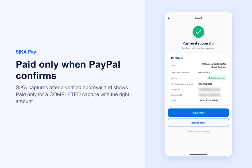 SIKA Pay – screenshot 3