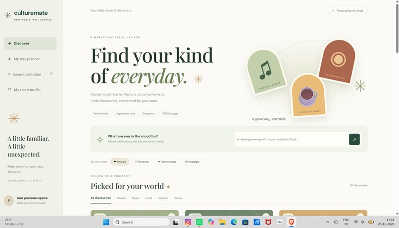 CULTUREMATE AI – screenshot 1