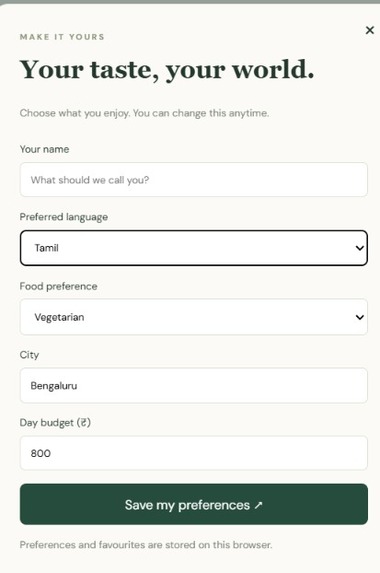 CULTUREMATE AI – screenshot 2