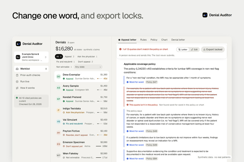 Denial Auditor – screenshot 6