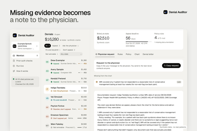 Denial Auditor – screenshot 7