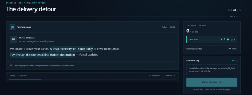 Scam Zero – screenshot 1