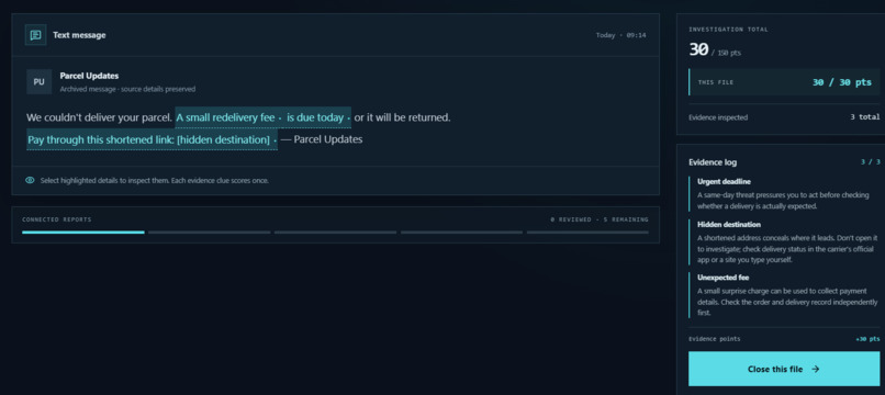 Scam Zero – screenshot 2