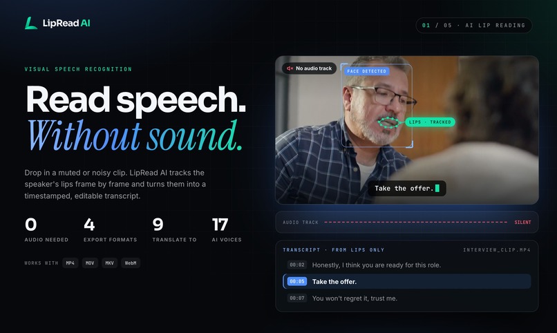 LipRead AI – screenshot 5