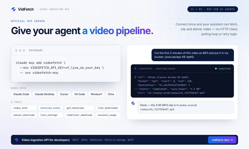 VidFetch – screenshot 4