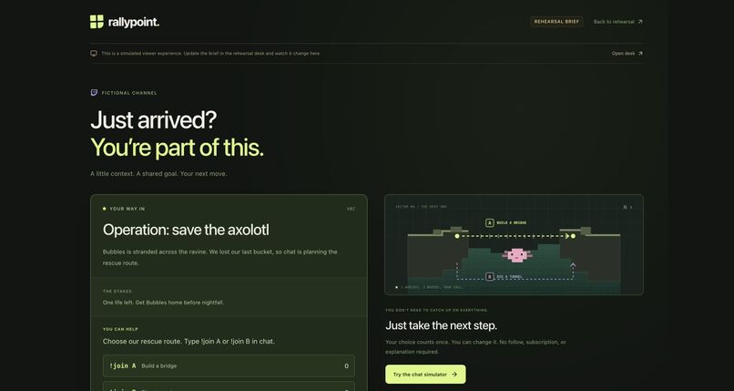 Rallypoint – screenshot 1