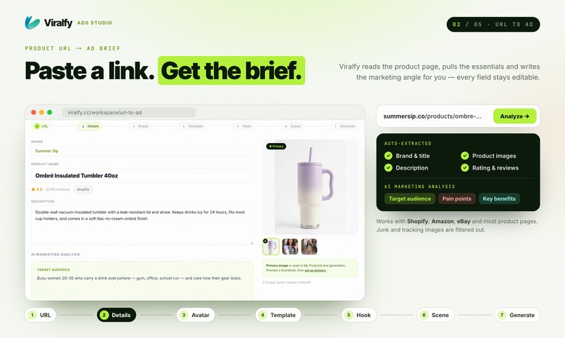 Viralfy Ad Studio – screenshot 1