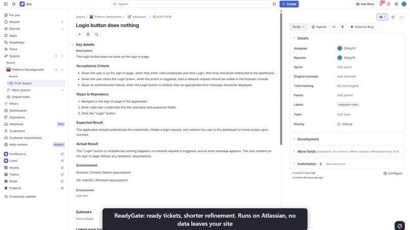 ReadyGate – screenshot 2