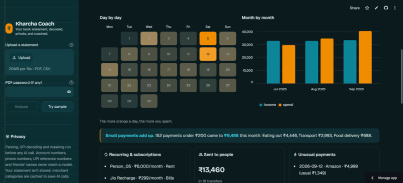 Kharcha Coach – screenshot 2