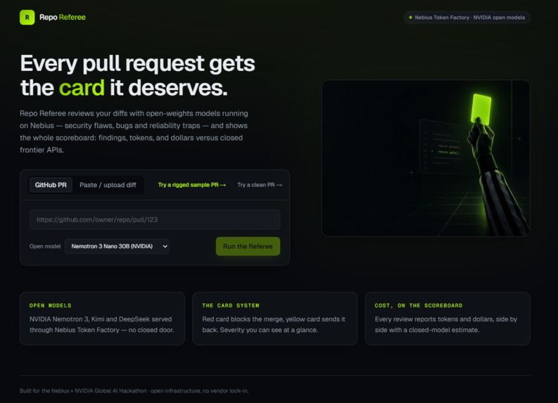 Repo Referee – screenshot 1
