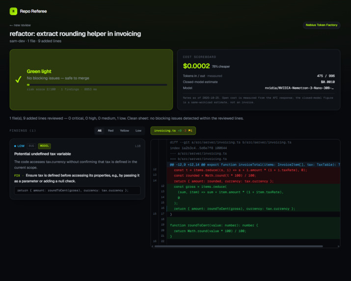 Repo Referee – screenshot 3