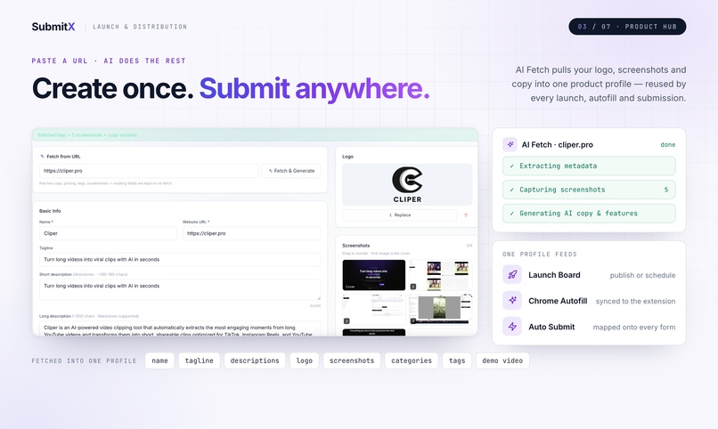 SubmitX  – screenshot 3