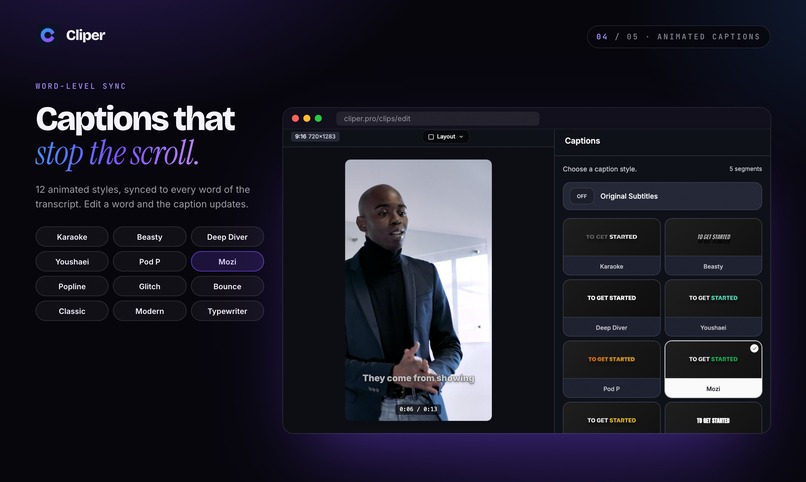 Cliper AI – screenshot 1