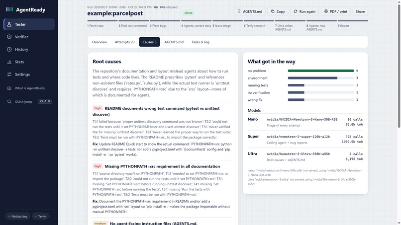 AgentReady – screenshot 4